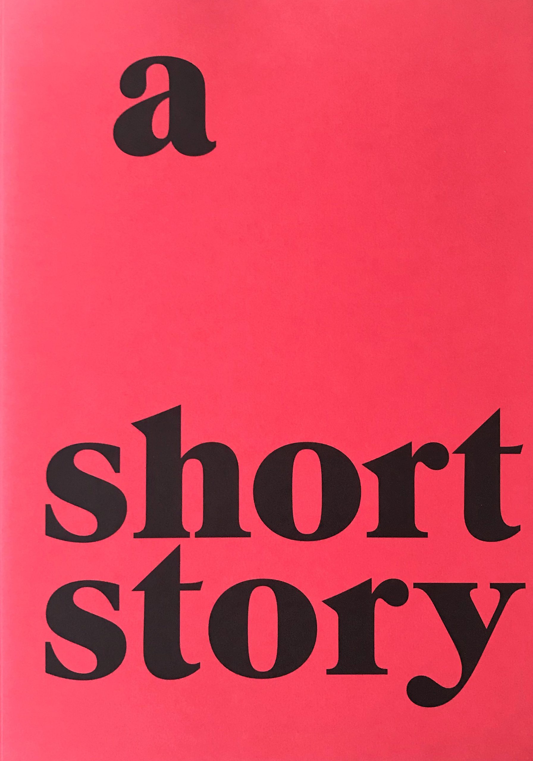 A Short Story — cover